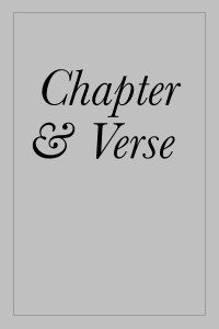 Chapter and Verse