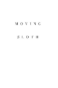 Moving Sloth